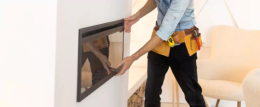 Metal Fireplace Installation in Midlothian, Illinois