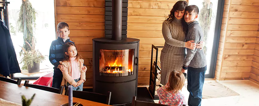 Morso Cast Iron Fireplace Insert Installation in Midlothian, Illinois