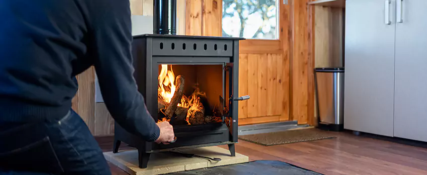 Open Hearth Wood Fireplace Installation in Midlothian, IL